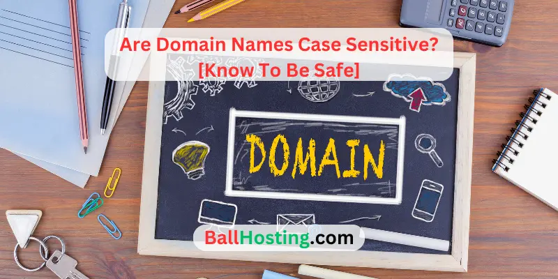 are domain names case sensitive