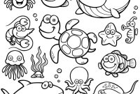 Free sea animals coloring pages