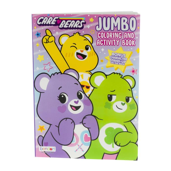 Care bears jumbo coloring and activity book