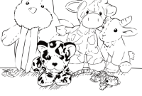 Free printable coloring pages stuffed animal