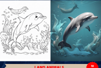 Everyone loves coloring animals fish colored