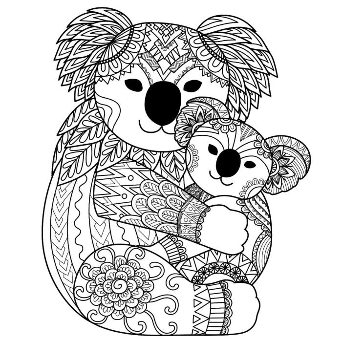 Free downloadable animal coloring pages