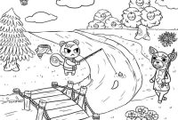 Animal crossing new leaf coloring pages