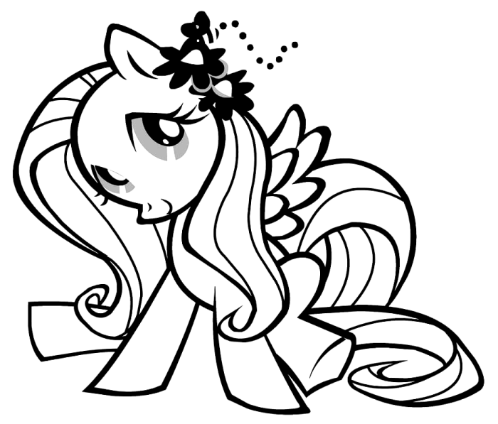 Equestria girls fluttershy with animals coloring pages