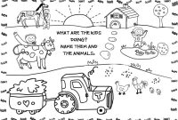 Farm animals clip art coloring