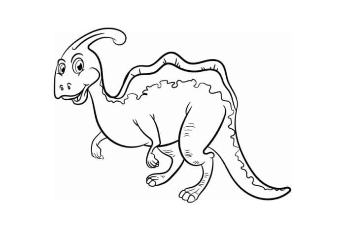 Dinosaur coloring book free