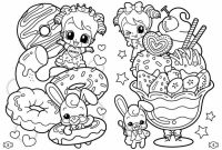 Cutest coloring pages kids anime