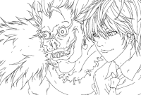 Death note coloring book