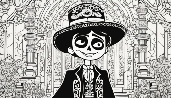 Book of life coloring pages printable