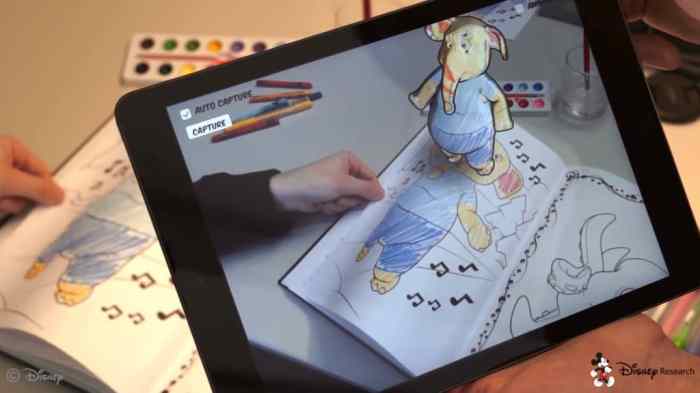 Disney coloring book ar