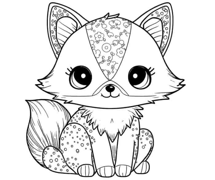 Chubb animal coloring pages