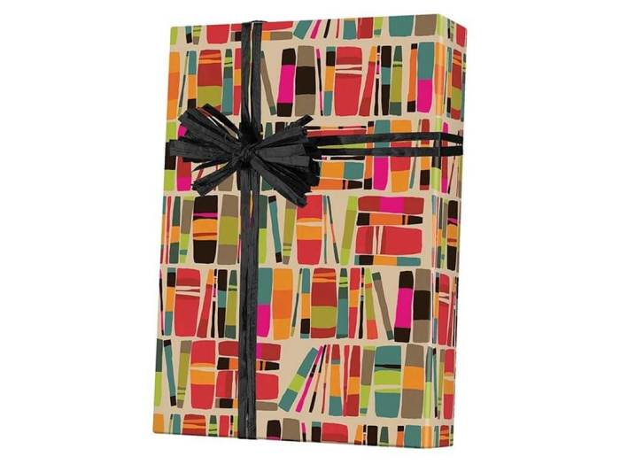 Coloring book wrapping paper