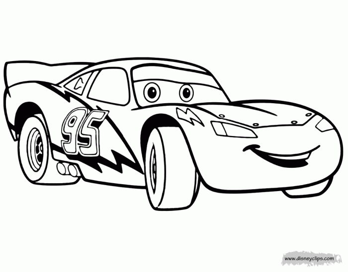 Cars coloring book disney