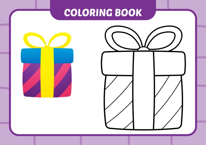 Coloring book gift set