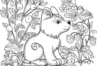 Animal coloring printing pages