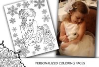 Custom made coloring books