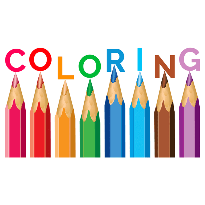 Coloring book photo editor