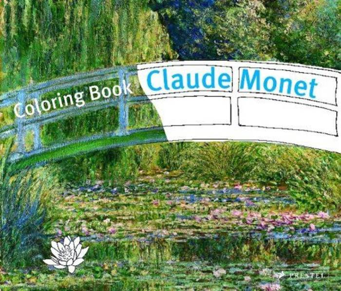 Claude monet coloring book