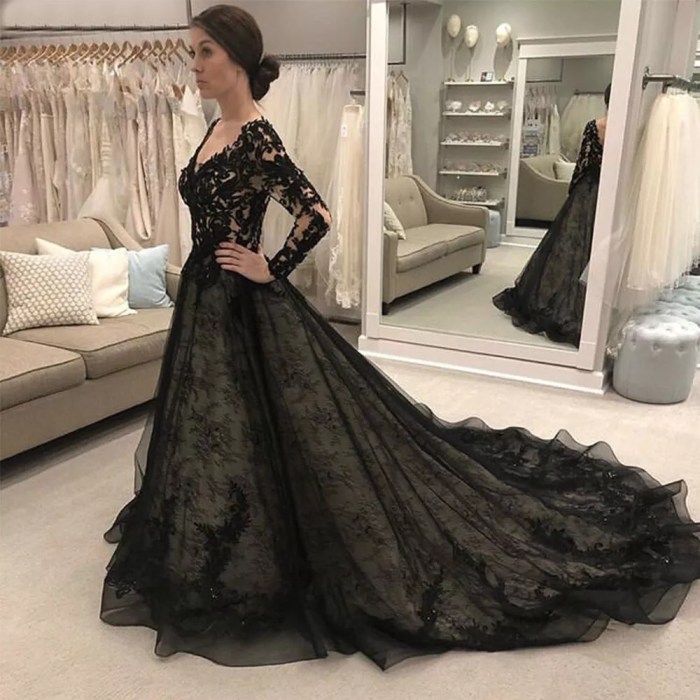 Black summer dress for wedding