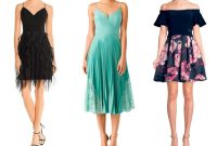 Cocktail dresses for wedding reception