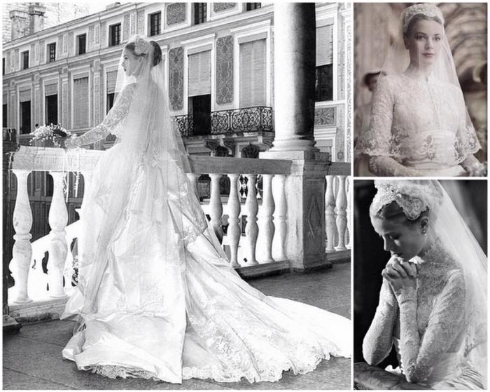 Wedding dress of grace kelly