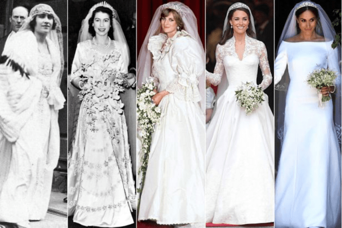 Wedding dress princess anne