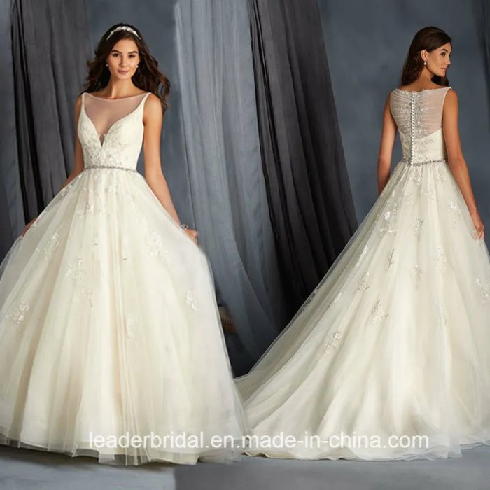 Wedding dresses a line plus size