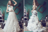 Alice and wonderland wedding dress