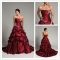 Dark Red Dresses for Weddings A Style Guide