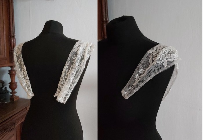 Wedding dress straps detachable