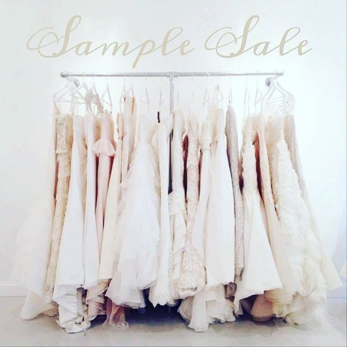 Wedding dress sample sale los angeles